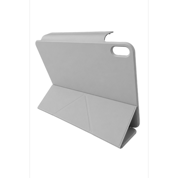 Newface Apple iPad 2025 10.9 10.Nesil (A16) Edz Manyetik Standlı Tablet Kılıfı - Gri