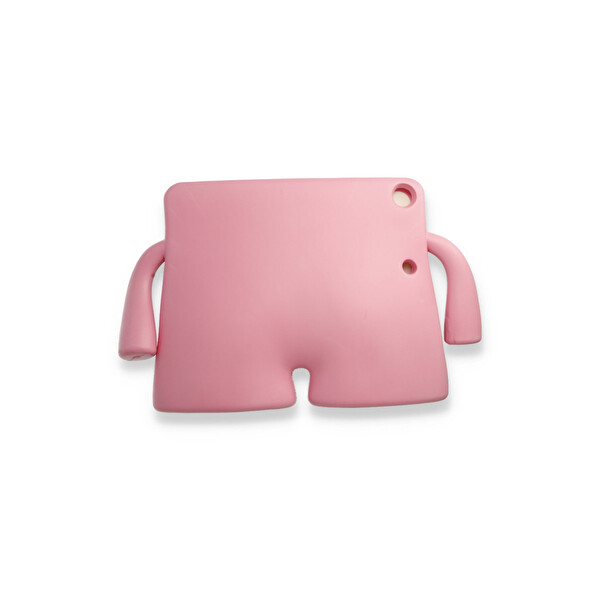Newface Apple iPad 2025 10.9 10.Nesil (A16) Kılıf Karakter Tablet Silikon - Açık Pembe