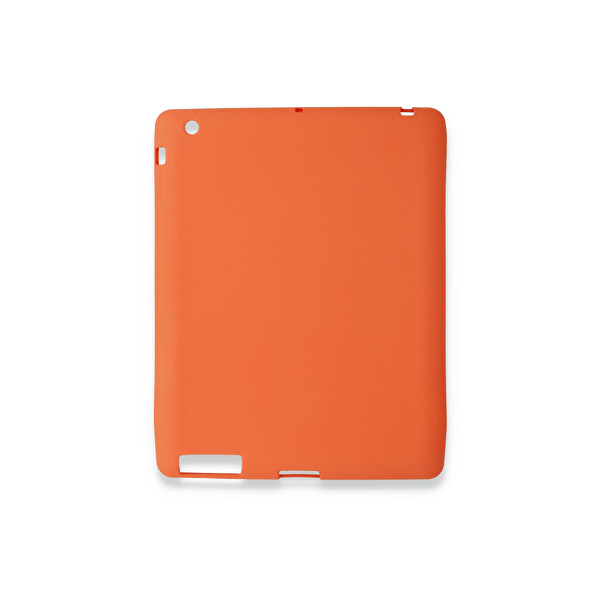 Newface Apple iPad 4 9.7 Kılıf Evo Tablet Silikon - Turuncu