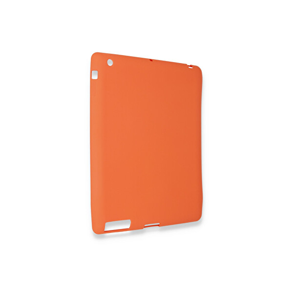 Newface Apple iPad 4 9.7 Kılıf Evo Tablet Silikon - Turuncu