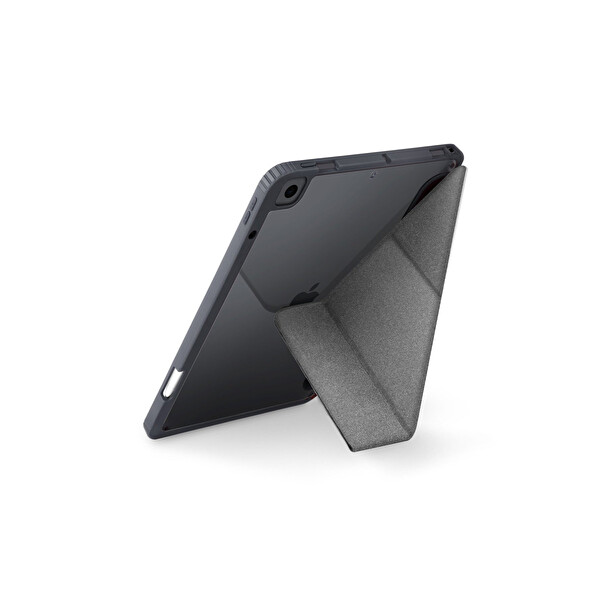 Uniq Apple iPad 10.2 (9.Nesil) Moven Standlı Tablet Kapak - Gri