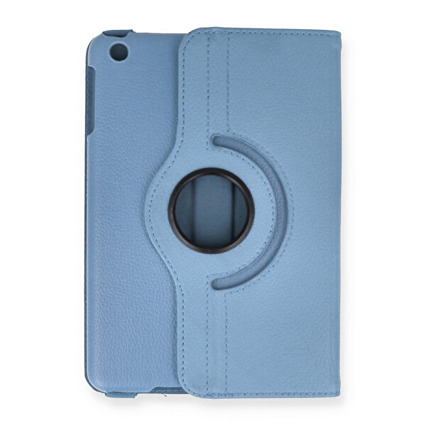 Newface Apple iPad Mini 1 Kılıf 360 Tablet Deri Kılıf - Turkuaz