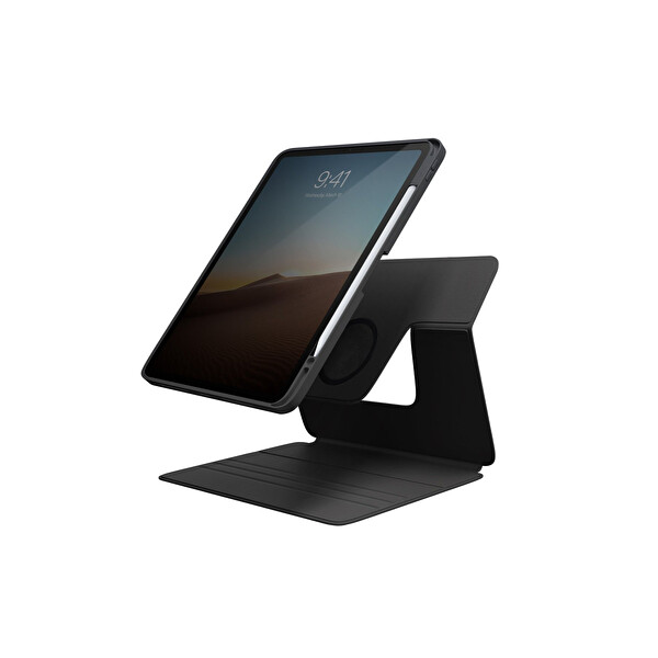 Uniq Apple iPad Pro 11 (2022) Rovus 360 Manyetik Tablet Kapak - Siyah