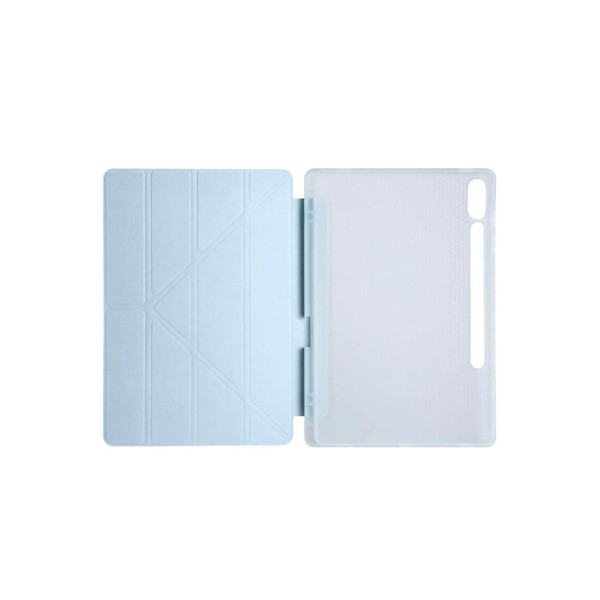 Newface Samsung Galaxy X510 Tab S9 FE 11 Kılıf Kalemlikli Mars Tablet Kılıfı - Mavi