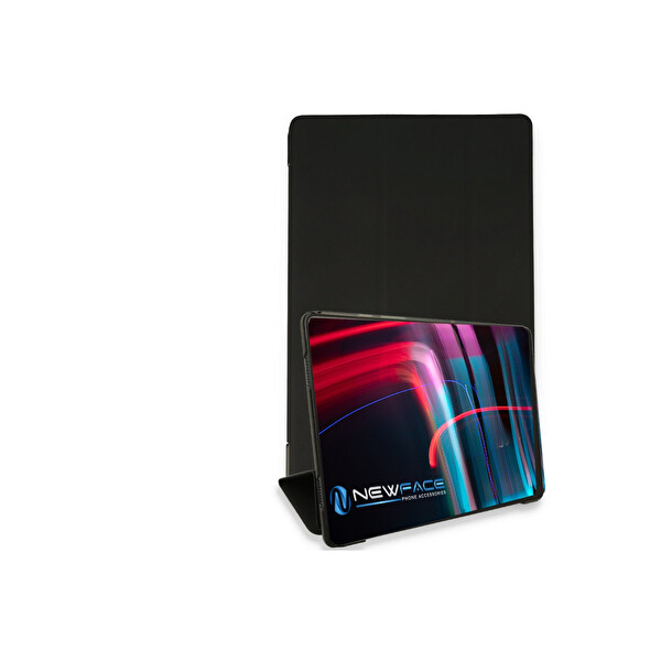 Newface Samsung Galaxy T220 Tab A7 Lite 8.7 Kılıf Tablet Smart Kılıf - Siyah