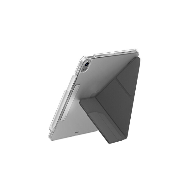 Uniq Apple iPad Air 13 (2024) Camden Katlanabilir Tablet Kapak - Koyu Gri