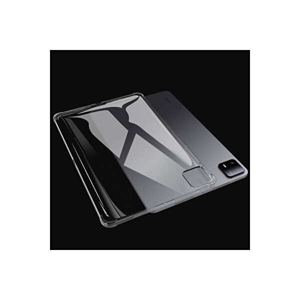 Newface Xiaomi Pad 6 Kılıf Anti Shock Tablet Silikon - Şeffaf
