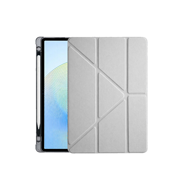 Newface Xiaomi Redmi Pad 2 Kalemlikli Mars Tablet Kılıfı - Gri