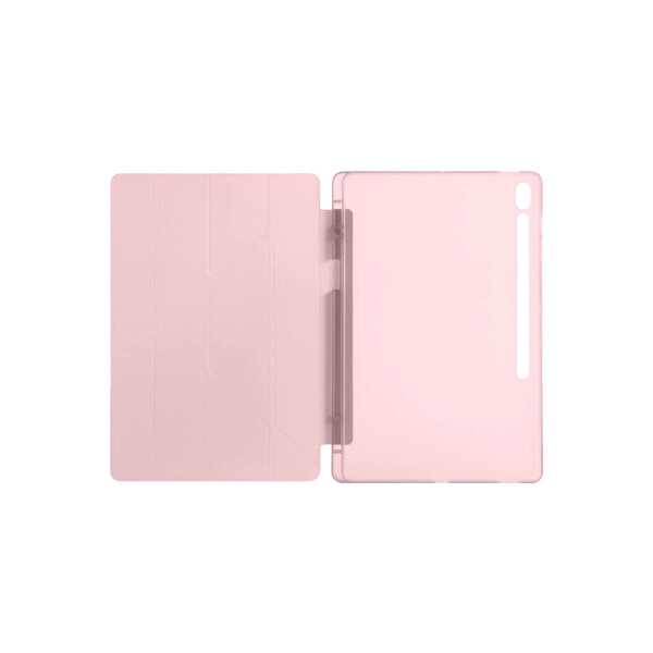 Newface Apple iPad Pro 11 (2024) Kılıf Kalemlikli Hugo Tablet Kılıfı - Rose Gold