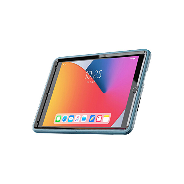 Newface Apple iPad 10.2 (7.Nesil) Kılıf Hand Strap Tablet Kılıfı - Turkuaz
