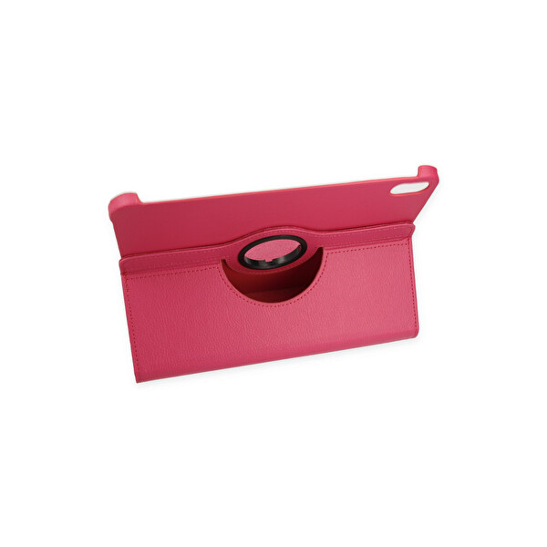 Newface Apple iPad 2025 10.9 10.Nesil (A16) Kılıf 360 Tablet Deri Kılıf - Pembe