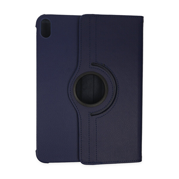 Newface Apple iPad 2025 10.9 10.Nesil (A16) Kılıf 360 Tablet Deri Kılıf - Lacivert