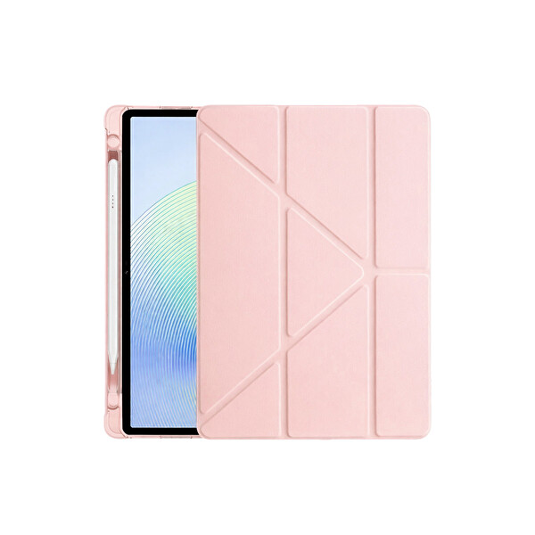 Newface Xiaomi Redmi Pad 2 Kalemlikli Mars Tablet Kılıfı - Rose Gold