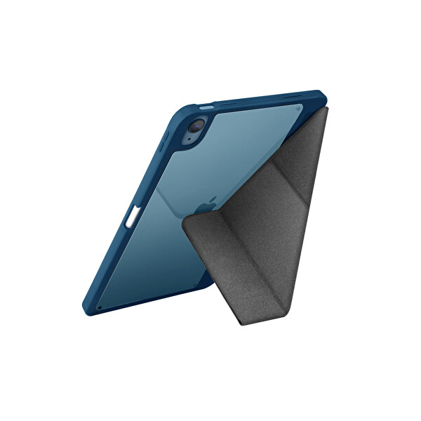 Uniq Apple iPad 2022 10.9 (10.Nesil) Moven Standlı Tablet Kapak - Açık Mavi
