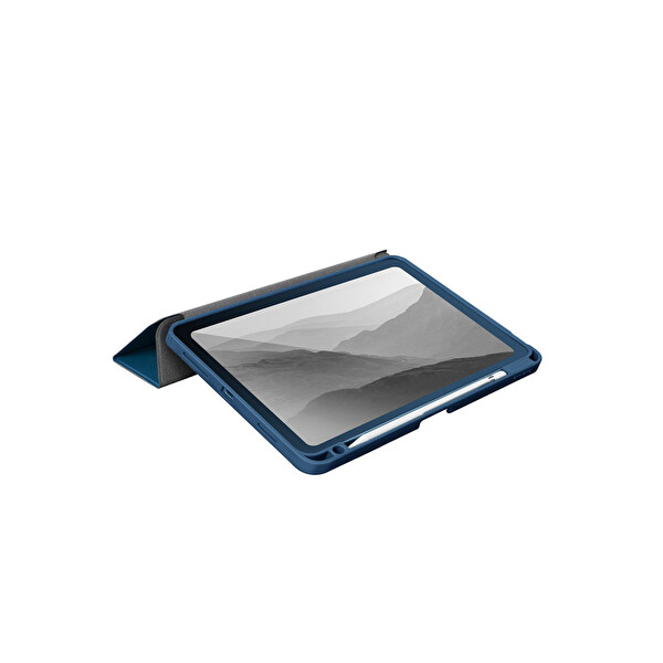 Uniq Apple iPad 2022 10.9 (10.Nesil) Moven Standlı Tablet Kapak - Açık Mavi