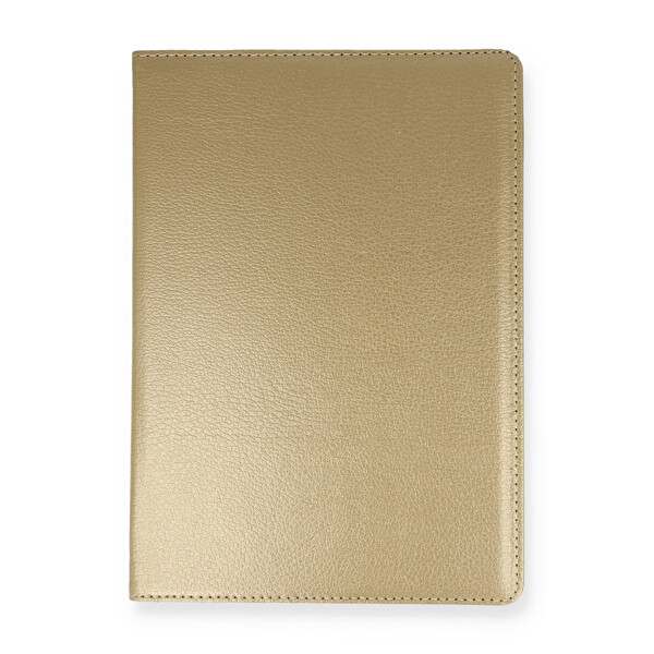 Newface Samsung Galaxy T290 Tab A 8 Kılıf 360 Tablet Deri Kılıf - Gold
