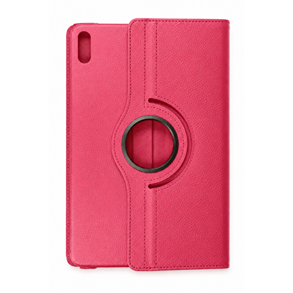 Newface Huawei MatePad SE 11 Kılıf 360 Tablet Deri Kılıf - Pembe