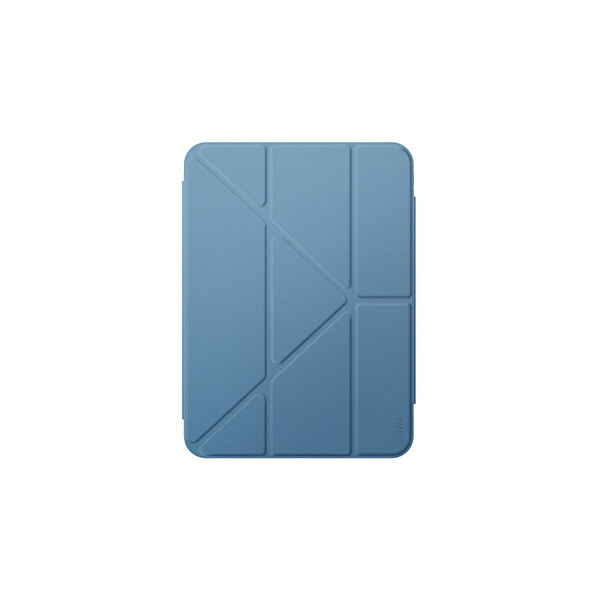 Uniq Apple iPad Air 11 (2024) Camden Katlanabilir Tablet Kapak - Koyu Mavi