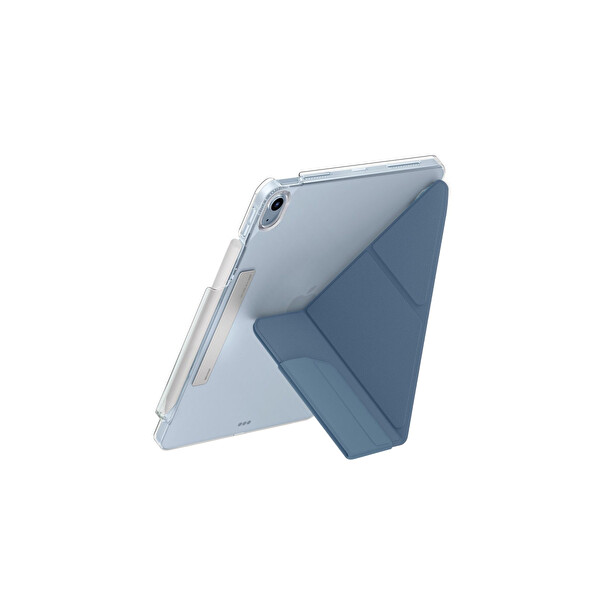 Uniq Apple iPad Air 11 (2024) Camden Katlanabilir Tablet Kapak - Koyu Mavi
