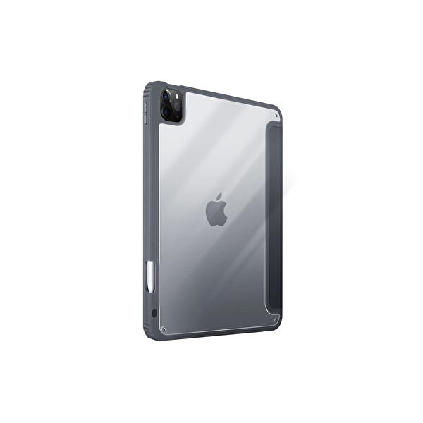 Uniq Apple iPad Pro 12.9 (2022) Moven Standlı Tablet Kapak - Gri