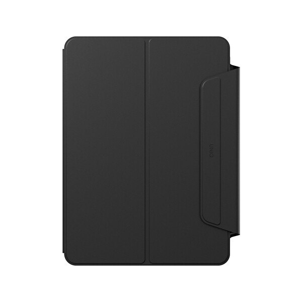 Uniq Apple iPad Air 11 (2024) Rovus Snapmount 360 Derece Dönebilen Manyetik Tablet Kılıf - Siyah