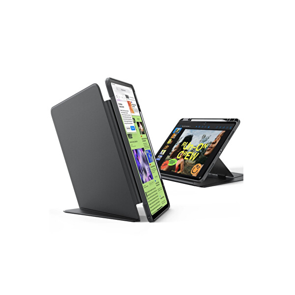 ESR Apple iPad 2025 10.9 (10.Nesil) Flip Manyetik Tablet Kılıfı - Siyah