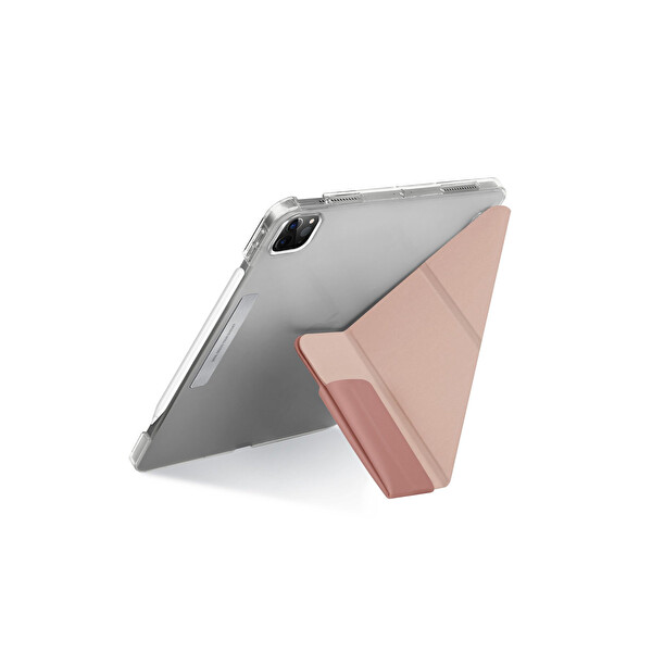 Uniq Apple iPad Pro 11 (2022) Camden Katlanabilir Tablet Kapak - Pembe