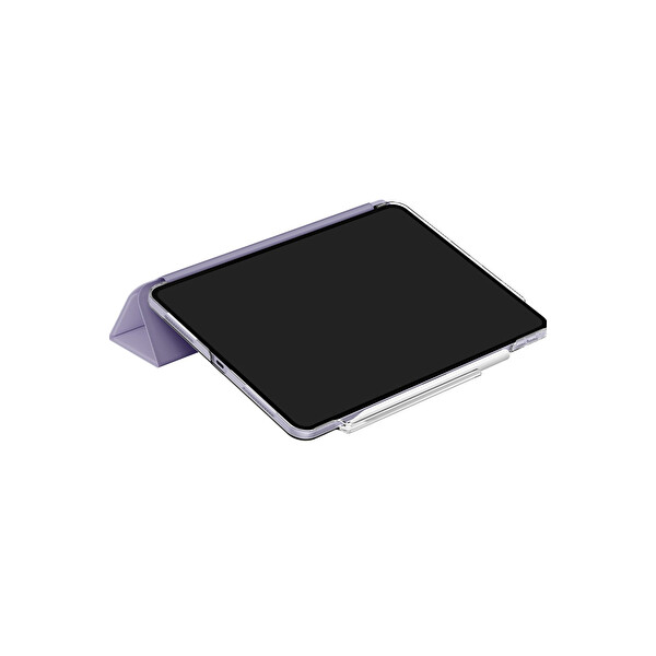 Uniq Apple iPad Air 13 (2024) Camden Katlanabilir Tablet Kapak - Lila