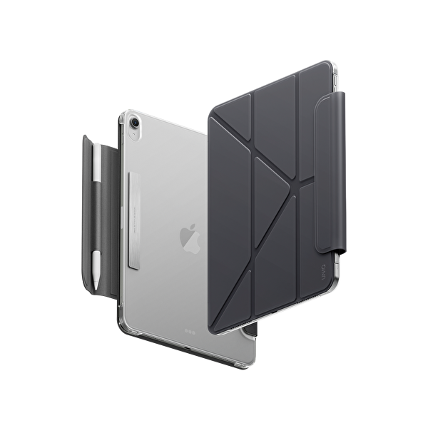 Uniq Apple iPad Air 13 (2024) Camden Lite Kalemlikli Tablet Kapak - Siyah