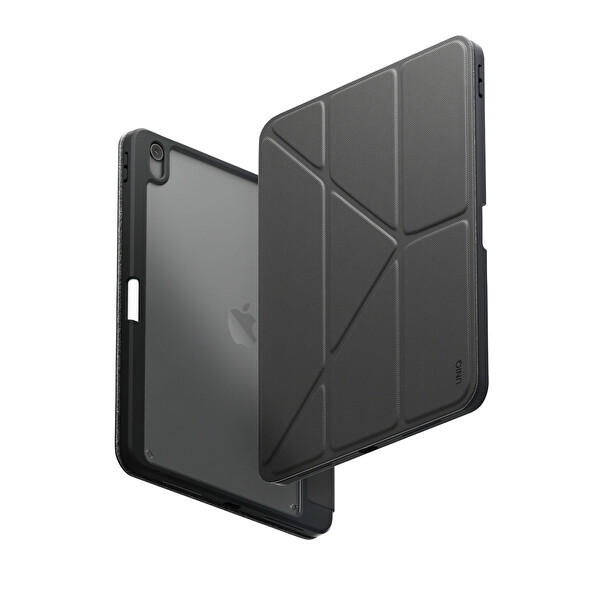 Uniq Apple iPad 2025 10.9 (10.Nesil) Moven Standlı Tablet Kapak - Gri