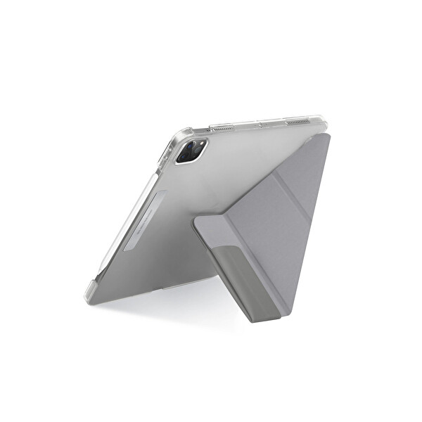 Uniq Apple iPad Pro 11 (2022) Camden Katlanabilir Tablet Kapak - Gri