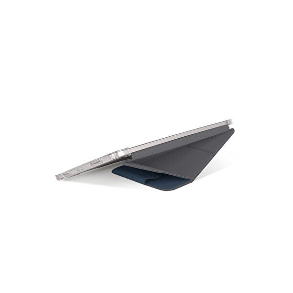 Uniq Apple iPad Pro 11 (2022) Camden Katlanabilir Tablet Kapak - Mavi