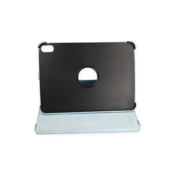 Newface Apple iPad 2025 10.9 10.Nesil (A16) Kılıf 360 Tablet Deri Kılıf - Turkuaz