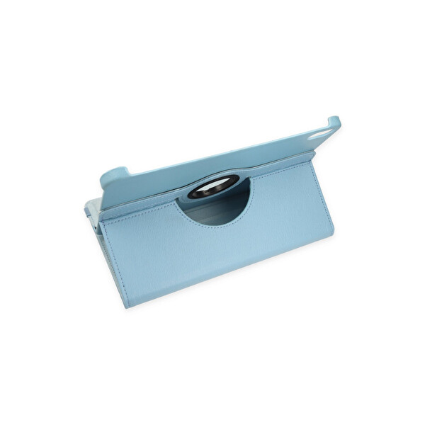 Newface Apple iPad 2025 10.9 10.Nesil (A16) Kılıf 360 Tablet Deri Kılıf - Turkuaz