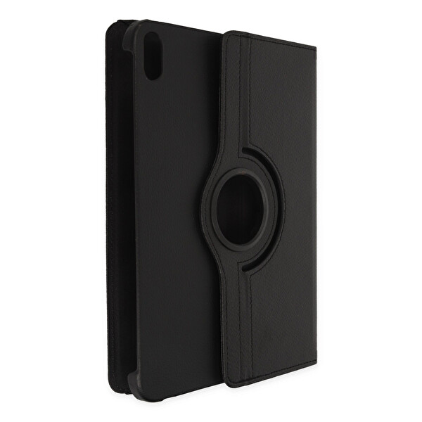 Newface Apple iPad 2025 10.9 10.Nesil (A16) Kılıf 360 Tablet Deri Kılıf - Siyah