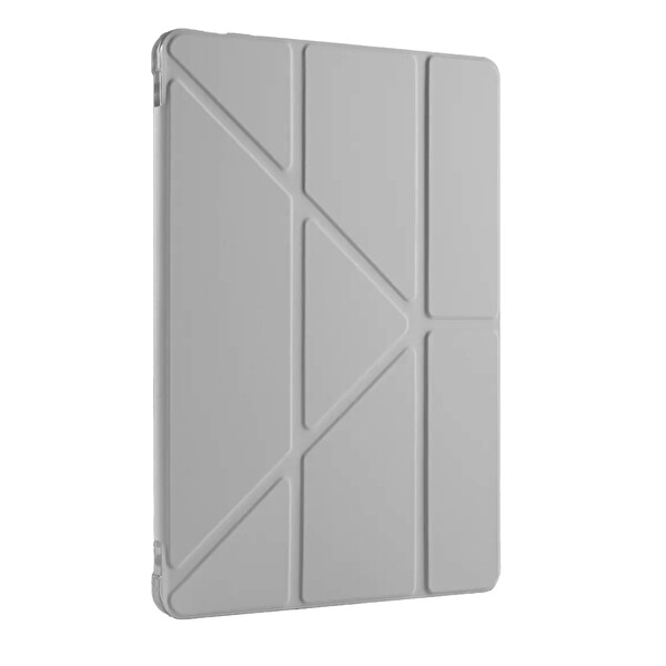 Newface Huawei Honor Pad V9 Kılıf Kalemlikli Mars Tablet Kılıfı - Gri