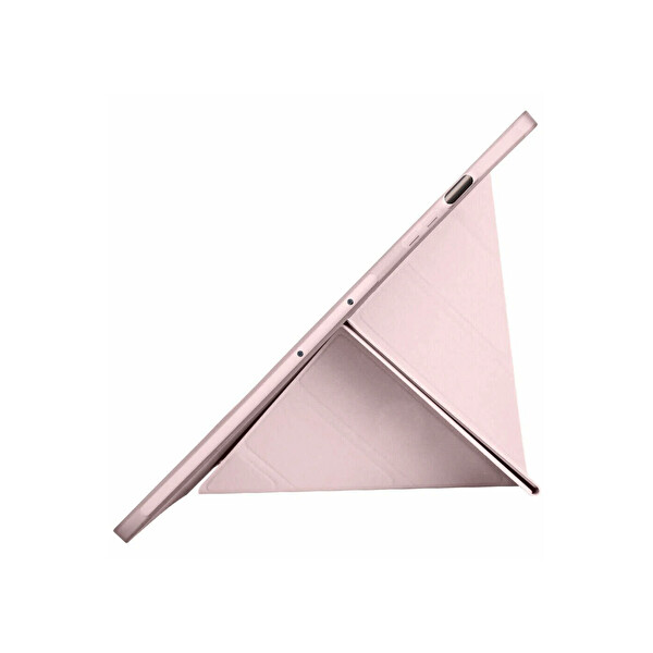 Newface Samsung Galaxy X610 Tab S9 FE Plus 12.4 Kılıf Kalemlikli Mars Tablet Kılıfı - Rose Gold