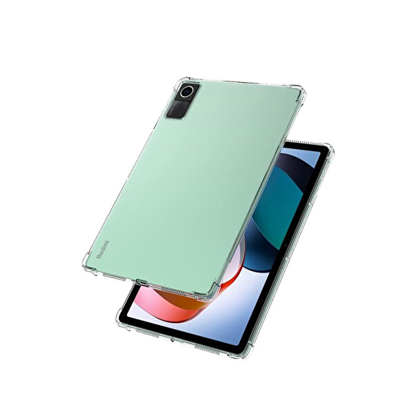 Newface Xiaomi Redmi Pad SE Kılıf Anti Shock Tablet Silikon - Şeffaf