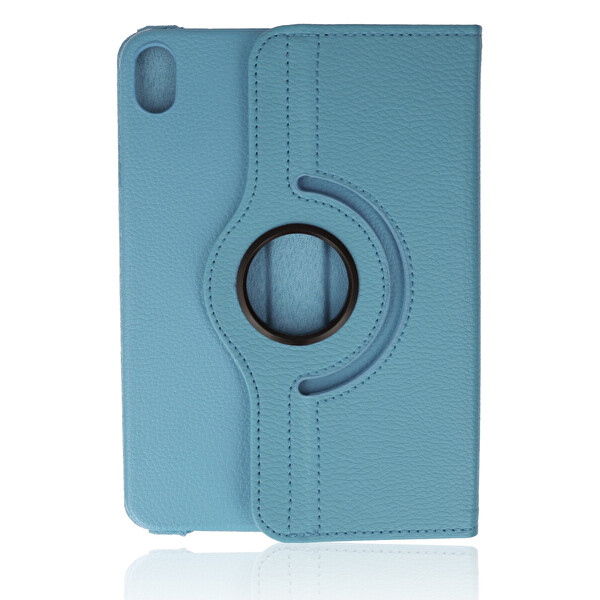 Newface Apple iPad Mini 6 Kılıf 360 Tablet Deri Kılıf - Turkuaz