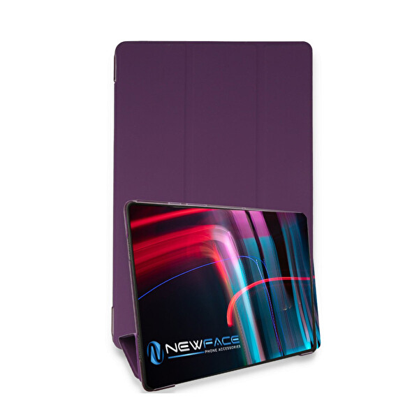 Newface Apple iPad Mini 3 Kılıf Tablet Smart Kılıf - Mor