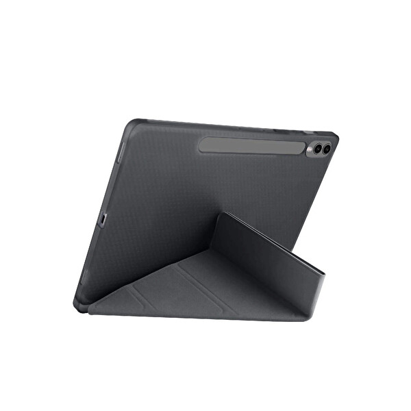 Newface Samsung Galaxy X510 Tab S9 FE 11 Kılıf Kalemlikli Mars Tablet Kılıfı - Siyah