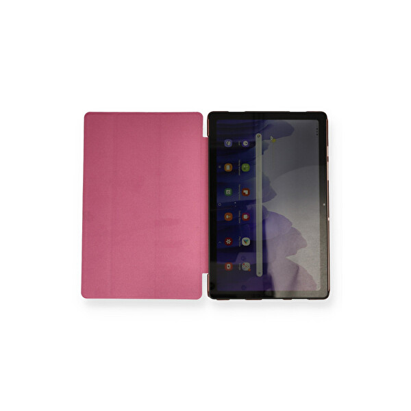 Newface Samsung Galaxy T870 Tab S7 11 Kılıf Tablet Smart Kılıf - Pembe