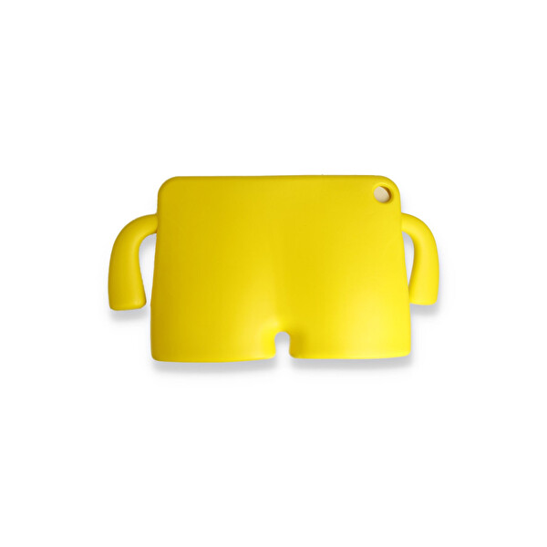 Newface Apple iPad 2025 10.9 10.Nesil (A16) Kılıf Karakter Tablet Silikon - Sarı