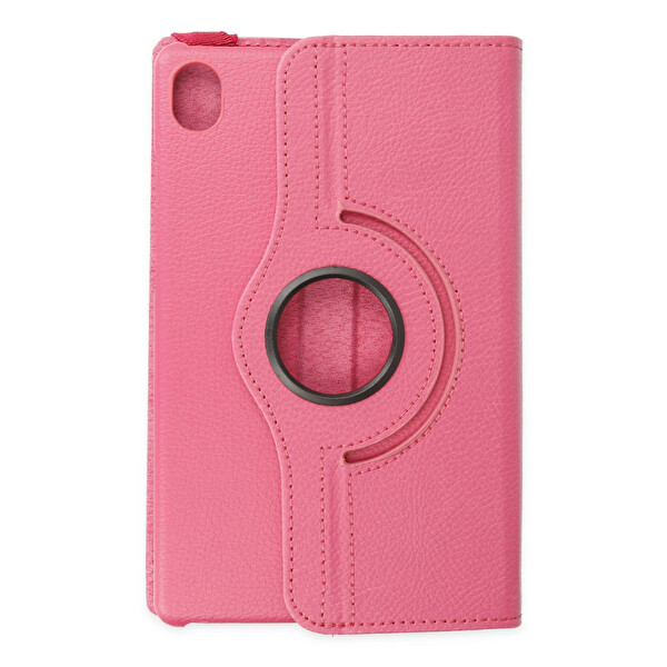 Newface Samsung Galaxy X510 Tab S9 FE 11 Kılıf 360 Tablet Deri Kılıf - Pembe