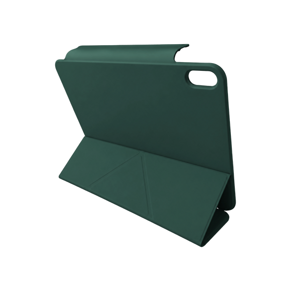 Newface Apple iPad 2025 10.9 10.Nesil (A16) Edz Manyetik Standlı Tablet Kılıfı - Koyu Yeşil