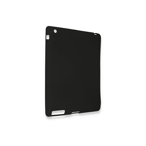Newface Apple iPad 4 9.7 Kılıf Evo Tablet Silikon - Siyah