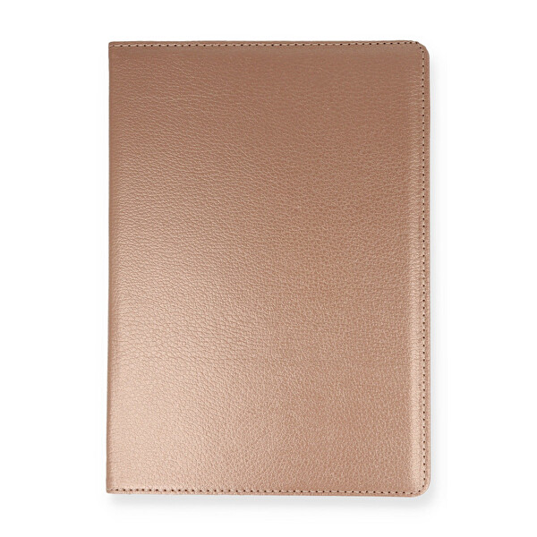 Newface Samsung Galaxy T500 Tab A7 10.4 Kılıf 360 Tablet Deri Kılıf - Rose Gold