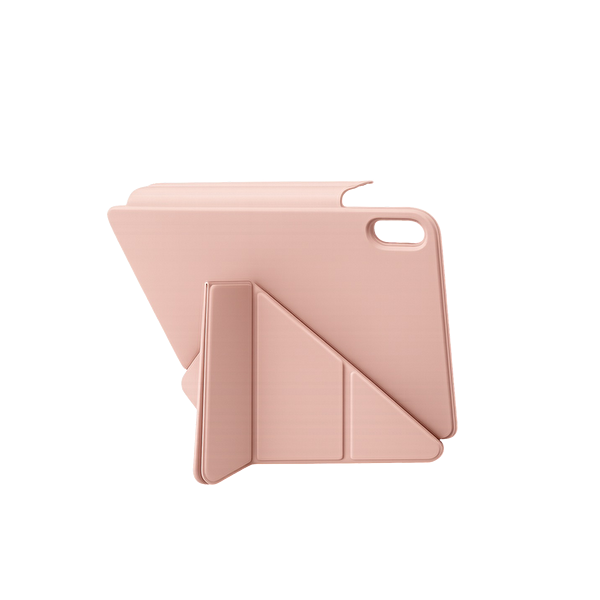 Newface Apple iPad 2025 10.9 10.Nesil (A16) Edz Manyetik Standlı Tablet Kılıfı - Rose Gold