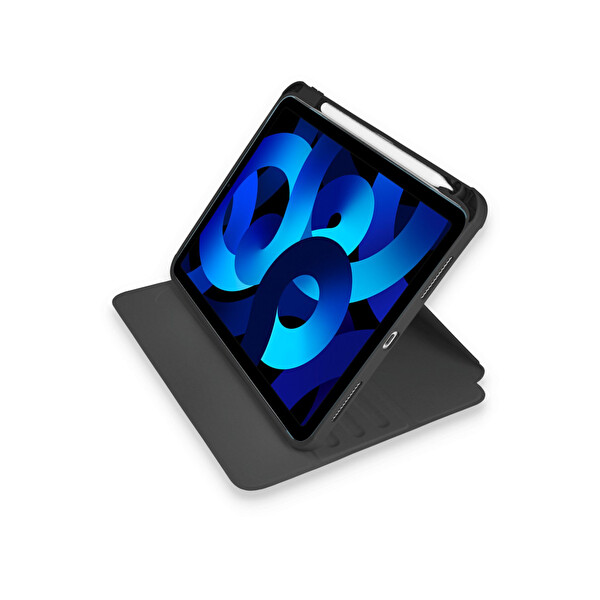 Newface Apple iPad Pro 11 (2021) Kılıf Starling 360 Kalemlikli Tablet Kılıf - Siyah