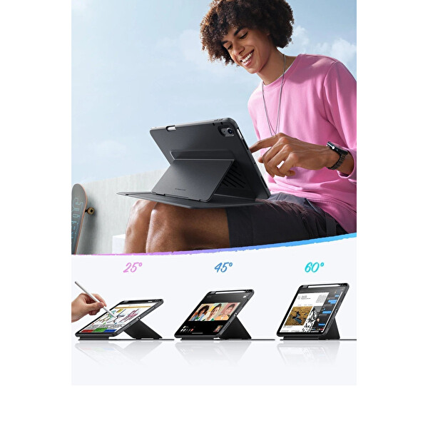 ESR Apple iPad 2025 10.9 (10.Nesil) Flip Manyetik Tablet Kılıfı - Lacivert
